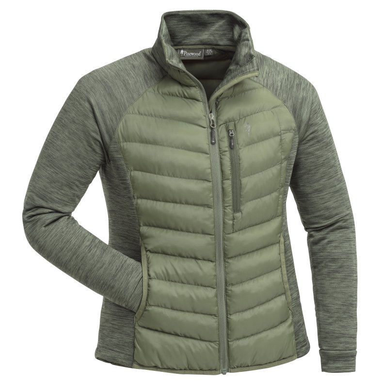 Pinewood Abisko Hybrid Powerfleece-Jacket Green 