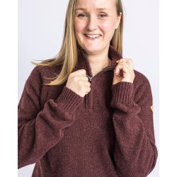 Pinewood Vrnamo T Neck Sweater Plum W