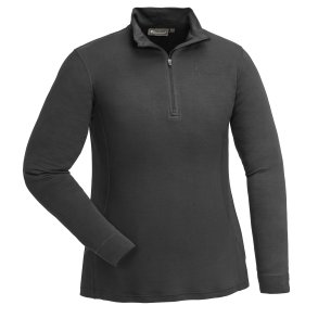 Pinewood Abisko Merino Half Zip Dame Sort 