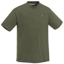 Pinewood 3-Pack T-Shirt Green, H.Brown, Khaki