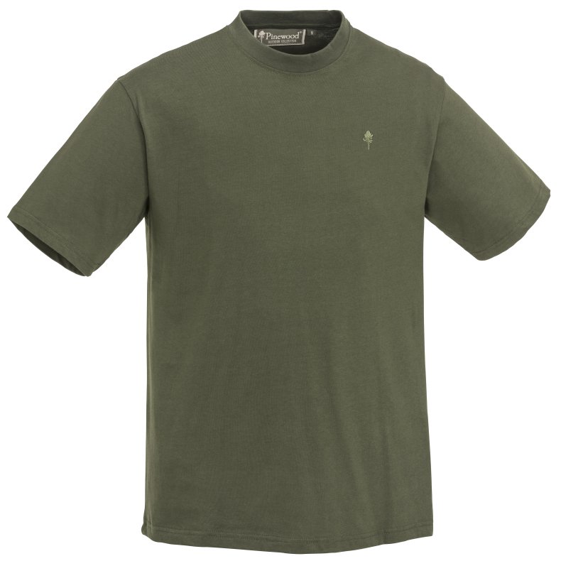 3-Pack T-Shirt Green, H.Brown, Herretøj