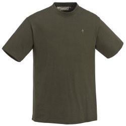 Pinewood 3-Pack T-Shirt Green, H.Brown, Khaki