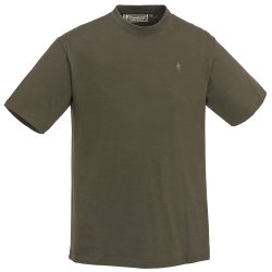 Pinewood 3-Pack T-Shirt Green, H.Brown, Khaki