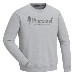 Pinewood Sunnaryd Sweater Light Grey Melange 