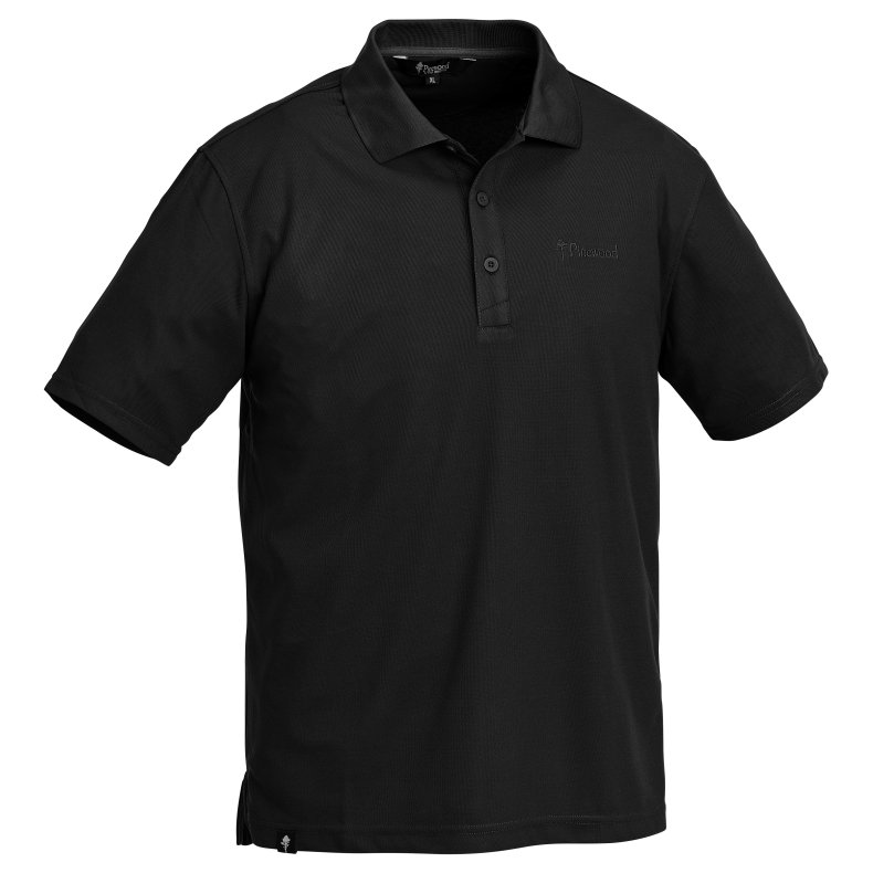 Pinewood Ramsey Coolmax Polo Black