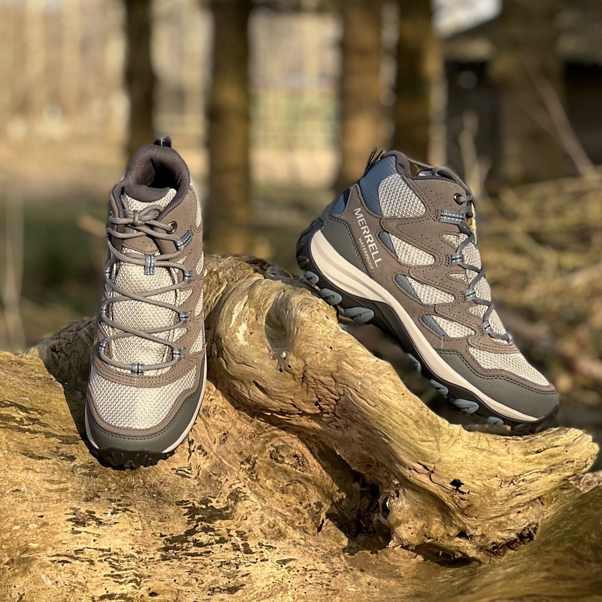 Merrell Rim Mid WP Charcoal Fodtøj - Outdoor By Nature