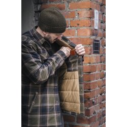 Pinewood Checked Padded Overshirt 