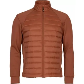 Pinewood Hybrid Powerfleece Terracotta